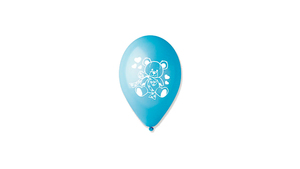 Ballon - BAMSE - Blue - 6 stk./ps