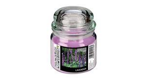 Lavendel - Glaskrukke m/låg - Stor