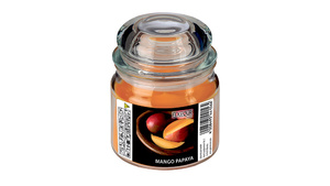 Mango-Papaya - Glaskrukke m/låg - Stor