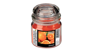 Appelsin - Glaskrukke m/låg - Stor