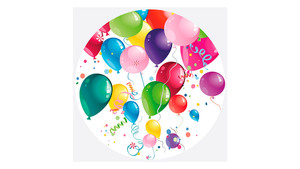 Paptallerkener - Party Balloons