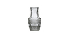 Tiny Flaske Vase -  4,5 cm - Hjde: 8 cm - Transparent