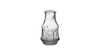Tiny Flaske Vase -  5 cm - Hjde: 8 cm - Transparent