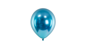 Balloner Glossy - 30 cm - Blue - 10 stk./ps
