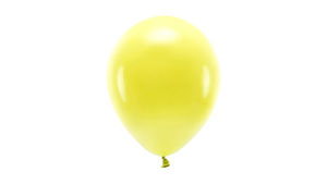 ECO Balloner 26 cm - Pastel Yellow - 10 stk./ps
