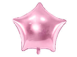 Folie 48 cm. Stjerne Light pink