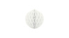 Honeycomb Ball - White - 10 cm - 1 stk./ps