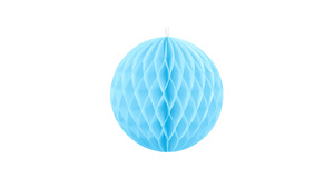 Honeycomb Ball - Sky Blue - 20 cm - 1 stk./ps