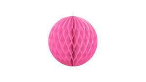 Honeycomb Ball - Pink - 20 cm - 1 stk./ps