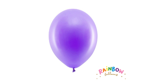 Rainbow Balloner 23 cm - Pastel Violet - 10 stk./ps
