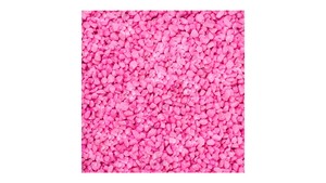 Dekoration Grus - 2-3 mm - 250 ml - Pink
