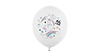 Ballon - UNICORN - White - 30 cm - 6 stk./ps