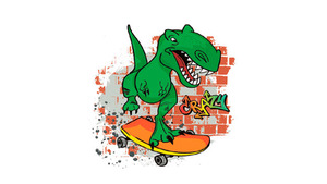 Crazy Dino - Servietter