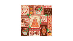 Sugar & Spice Gingerbread Collage