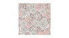 Graphic Roses Pattern Pink