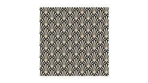 Art Deco Pattern Black and Gold