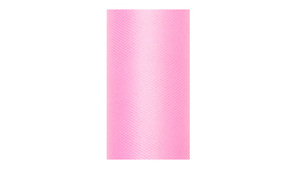 Tyl - Pink - 0,15 x 9 m
