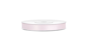 SATIN - Light Powder Pink - Satinbnd 6 mm x 25 m