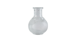 Vase Glas Kolbe - Ø 6 cm - Højde: 11 cm - Transparent