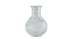 Vase Glas Kolbe -  8 cm - Hjde: 15 cm - Transparent