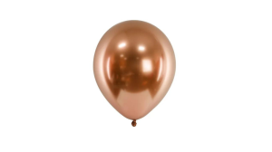 Balloner Glossy - 30 cm - Kobber - 10 stk./ps