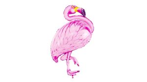 Ballon - Flamingo - 70x95 cm.