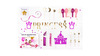 Party Decorations Set - Princess - 31 dele i ske