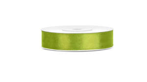 SATIN Apple Green - Satinbnd 12 mm x 25 m