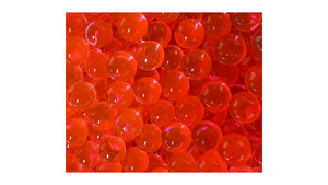 Vandperler - 10 g - Rød